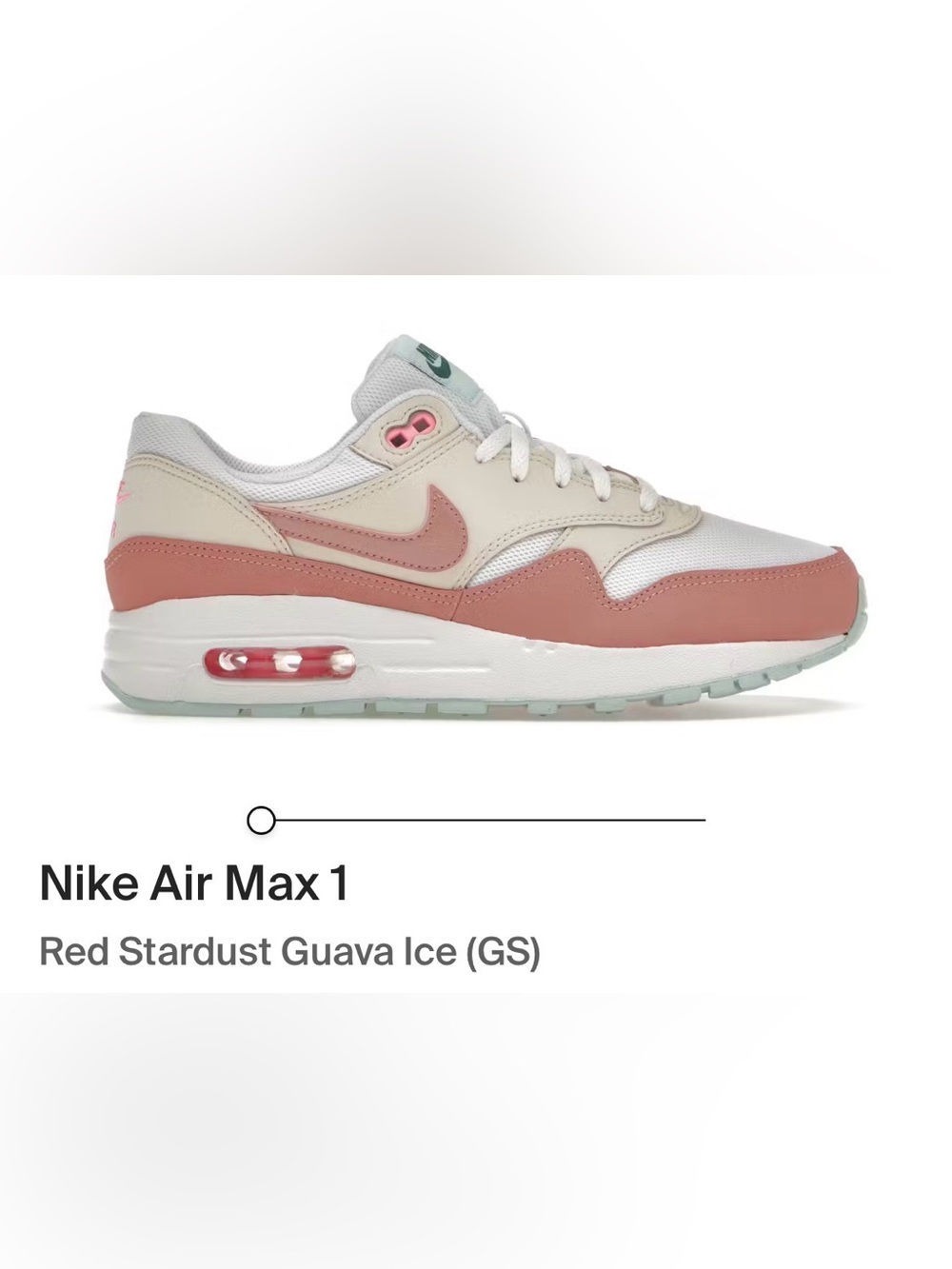 Women’s Nike Air Max 1 in Guava Ice and Cream